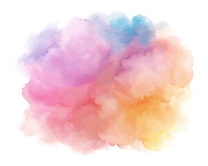 Fototapeta premium Pastel Watercolor Gradient Background with Soft Artistic Texture
