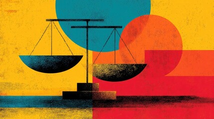 Online civil rights portal homepage featuring justice balance icon symbolizes access equality, fairness hub, law information, governance truth ethics accountability compliance protection