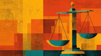 Online civil rights portal homepage featuring justice balance icon symbolizes access equality, fairness hub, law information, governance truth ethics accountability compliance protection