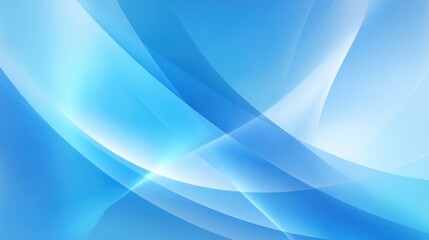 Soft blue hues blend seamlessly, creating an abstract design with flowing waves and light reflections. This calming visual is perfect for backgrounds and digital artwork.