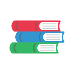 積んだ本のベクターイラスト：文化の日・読書 - Stack of Books Vector Illustration: Culture Day and Reading