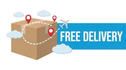 Swift, reliable free delivery service bringing happiness right to your doorstep with simplified shipping and global reach, making online shopping a breeze for everyone.