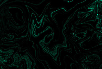 Black green marble oil ink liquid swirl texture for do ceramic counter dark abstract light background tile marble natural for interior decoration and outside.