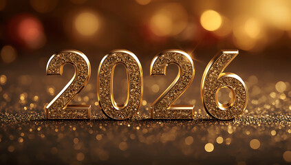 Golden 2026 New Year's Celebration