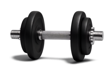 dumbbell isolated on white background