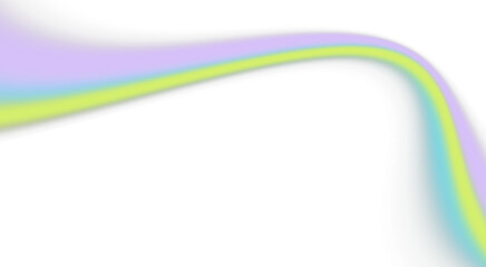 Abstract neon light swirls flowing across a dark cosmic expanse background transparent background