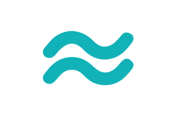 vector illustration of an abstract blue background