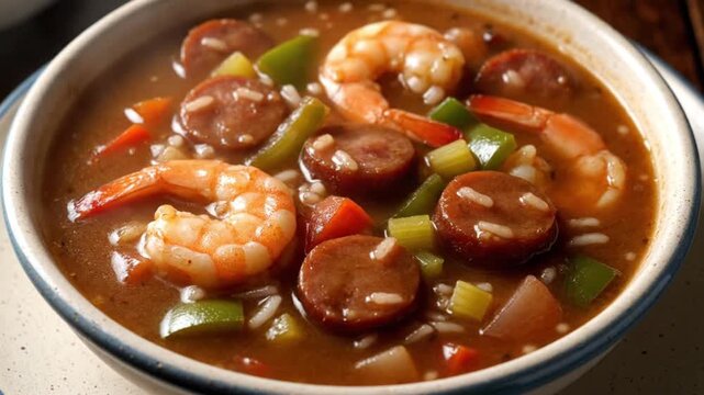 Delicious Shrimp and Andouille Sausage Gumbo Recipe