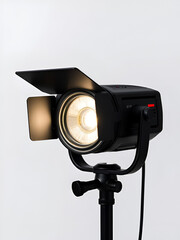 A generic no name Chinese brand studio monolight strobe flash light which is daylight tungsten balanced professional studio photography lighting equipment