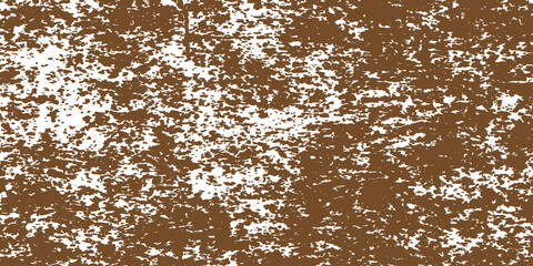 Obraz premium A detailed macro view of an old rusty brown metal wall, showing the textured and corroded surface