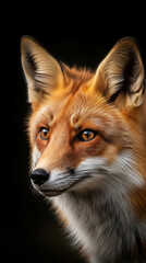 Fototapeta premium Close-up Portrait of a Red Fox