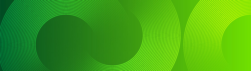 Modern Abstract Green Gradient Circular Lines Background. Modern trendy design in vector illustration © Fahrus sinatria