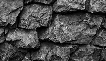 Black slate background with a dark gray rock texture, suitable for design, banners, or wallpapers.