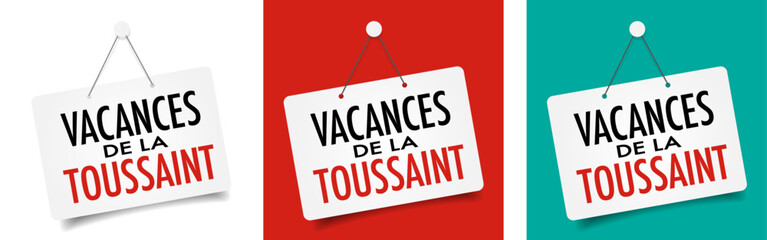 Vacances de la Toussaint