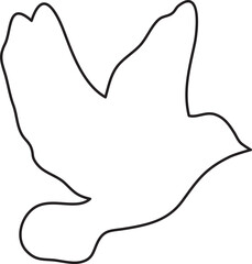 vector illustration of bird