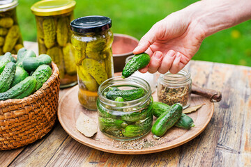 Pickled cucumbers pickles