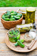 Pickled cucumbers pickles