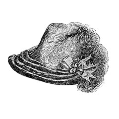 19th century fashion, 1900 fashion line drawing women fashion accessories