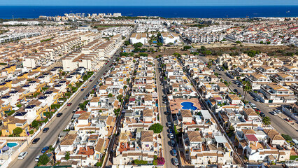 Obraz premium Neighborhood with Ocean View