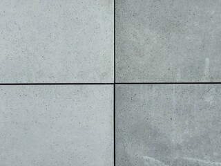 Ściana z płyt betonowych architektonicznych