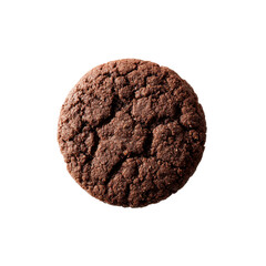 Single Delicious Chocolate Cookie, Overhead View