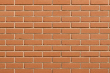 Fototapeta premium Red brick wall as a background or wallpaper