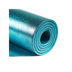 Rolled Teal Textured Mat - Close Up