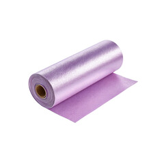 Roll of Lavender Shimmer Fabric, Metallic Purple Textile Material