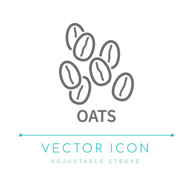 Oats Line Icon