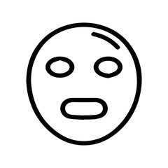 Fototapeta premium Facial Mask Illustration