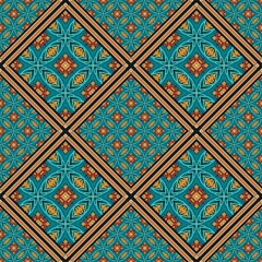 ethnic mosaic seamless set geometric tribal oriental ikat folklore diamonds traditional seamless pattern design for background carpet wallpaper clothing fabric wrapping print