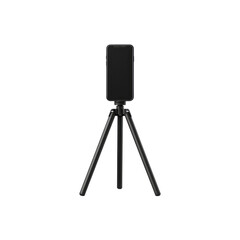 Smartphone on Mini Tripod Perfect for Vlogging and Video Calls