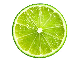  &ldquo;Fresh Lime Slice with Juicy Pulp, isolated on transparent background&rdquo;.