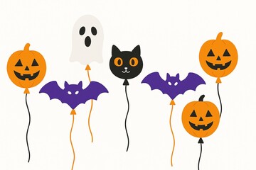 halloween pumpkin set