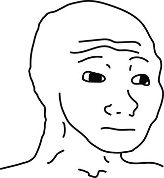 Wojak Feels Guy Classic Face