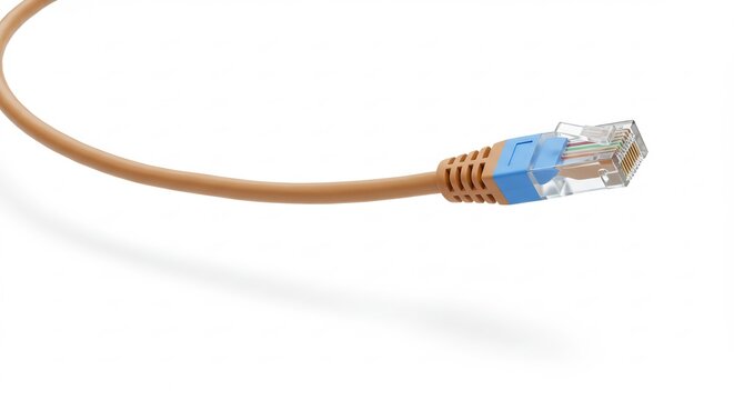 淡い光輝く茶色ケーブル 高画質クローズアップ撮影 (Usui hikari kagayaku chairo keeburu kou kashitsu kurozuappu satsuyou) This translates roughly to: "Light shines on a light brown cable, high-quality close-up shot".