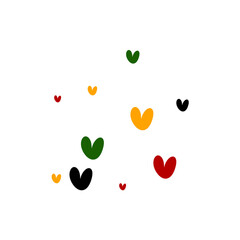 Juneteenth Decoration With Heart