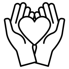 Fototapeta premium Volunteer Crew Icon For Design Elements