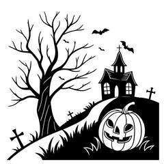 halloween, halloween vector, spooky, scary, 