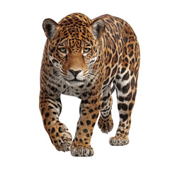 Obraz premium Jaguar Walking Forward Cautiously
