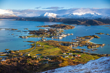 norway island scenery