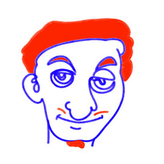head of a man