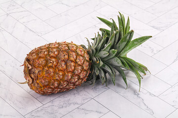 Ripe sweet juicy pineapple fruit