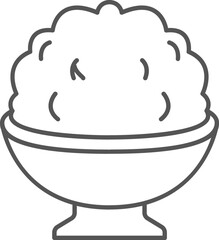 귀여운 디저트 푸드 아이콘 60종 세트 | Food Icons Bundle (SVG, PNG, AI) | Line Icons for Commercial Use, Instant Download
