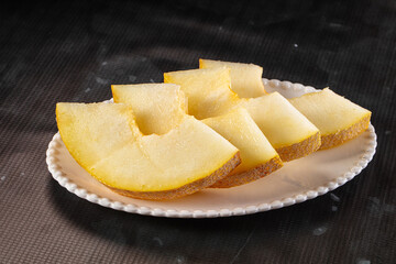 Fresh ripe sweet juicy melon
