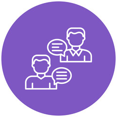 Obraz premium Conversation Icon