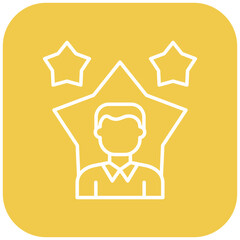 Obraz premium Best employee Icon