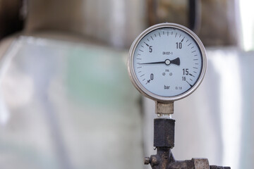 Industrial Analog Pressure Gauge
