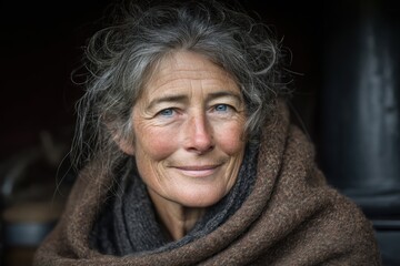 Portrait of a smiling older woman