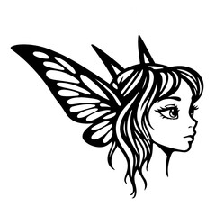 girl with long hair